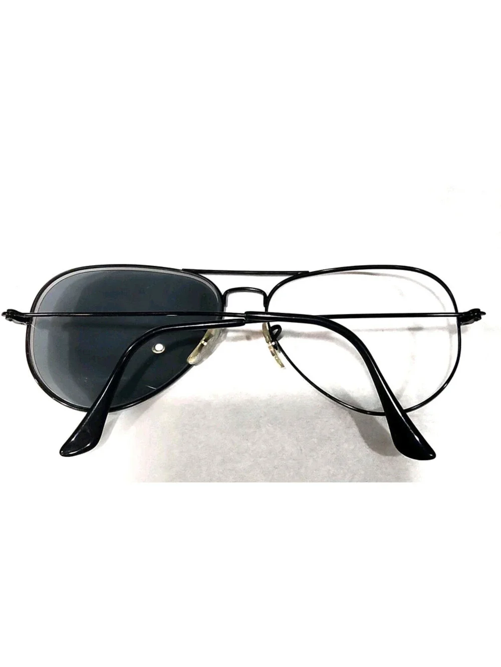 Ray Ban RB3025 L2823 No Lenses Aviator Black Sunglasses Frame 58-14 Italy